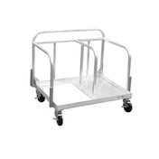 New Age Industrial 51702 Universal Combination Sheet Pan & Steam Table Pan Dolly 32"H 600 Lbs Weight Capacity