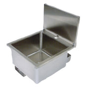 John Boos PBHS-W-1616-X Pro-Bowl Hand Sink Wall Mount 16"W X 16" Front-to-back X 10" Deep Bowl