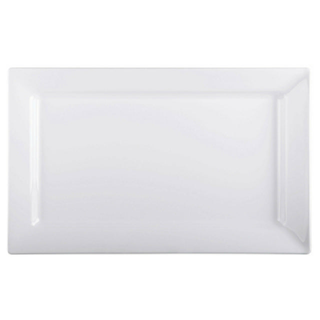 Elite Global Solutions Q2-V1710-W Serving Platter 17-1/4"L X 10-1/2"W X 1-1/2"H