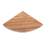 GET Enterprises M57QR-BB Elite Global Solutions Melamine Meta Riser 7" X 5" X 5/8" H Quarter Circle