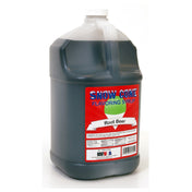 Winco 72010 Benchmark Snow Cone Syrup 1 Gallon Root Beer