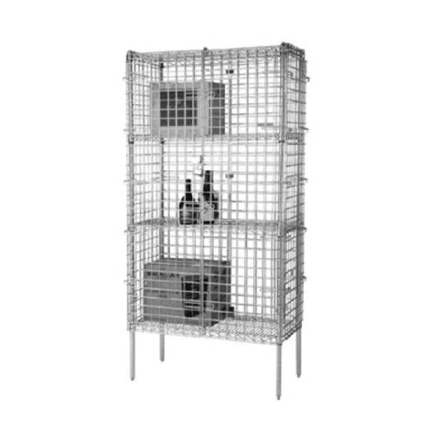1880 Hospitality FSSEC24603 Focus Foodservice Security Cage Complete Stationary Kit