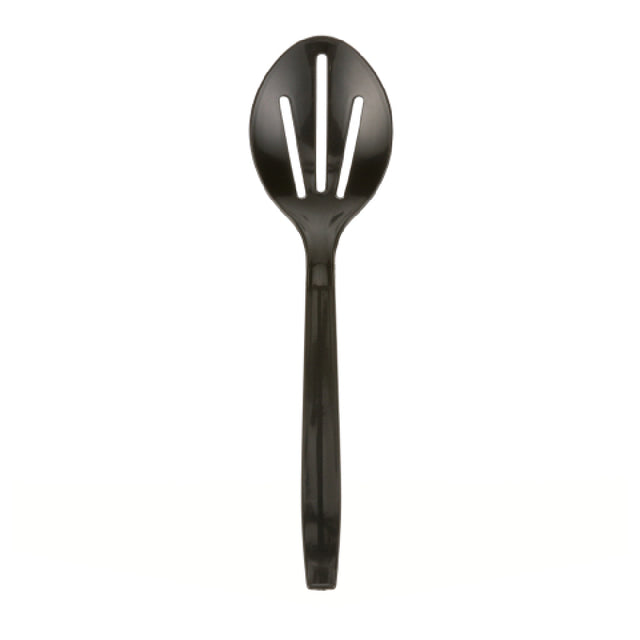 AllPoints 11744 9" Slotted Black Serving Case Of 100