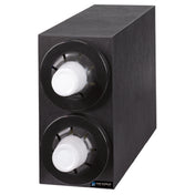 San Jamar C2952BK Sentry™ Beverage Cabinet 7-3/4"L X 23-3/4"W X 15-1/8"H Contains (2) Cup Dispensers (C5450C)