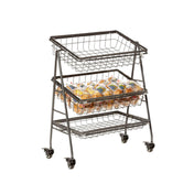 GET Enterprises IR-2010-MG Urban Renewal™ Merchandiser Stand 3-tier 21-1/2“W X 12-1/4“D X 25-3/4"H