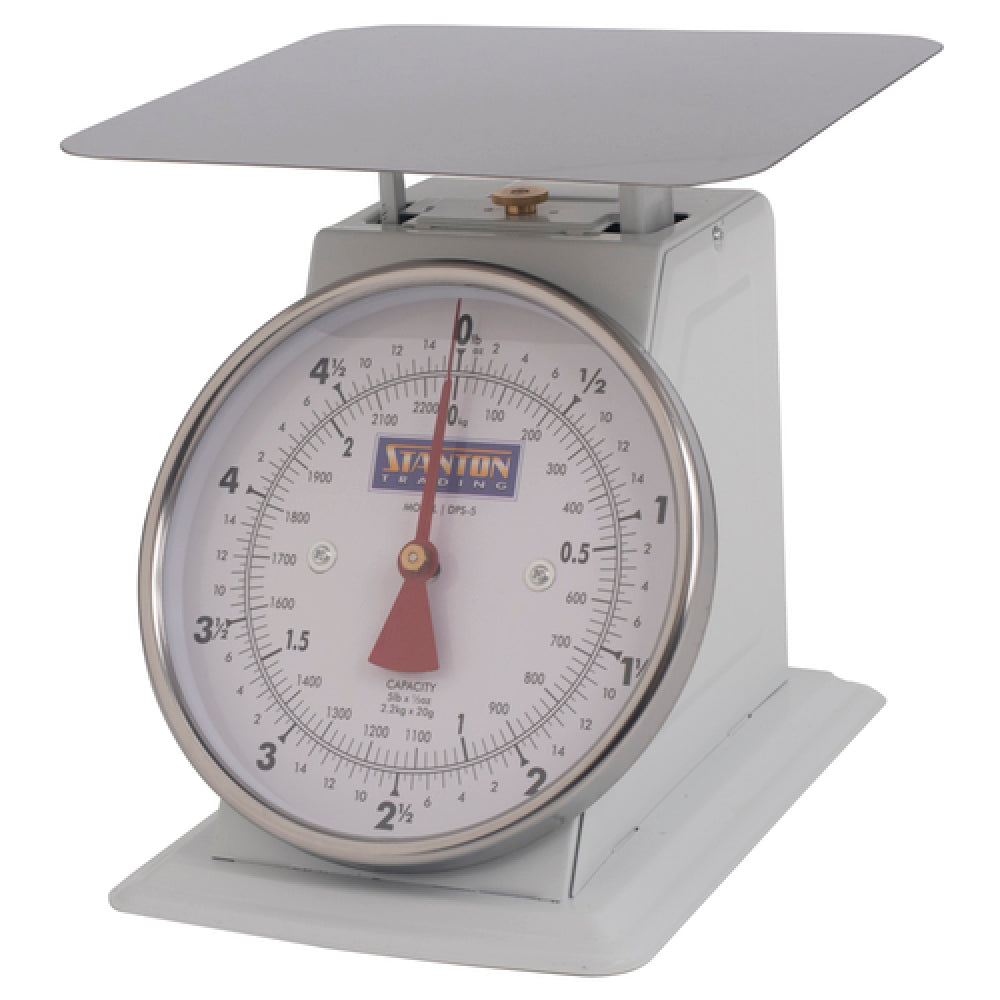 Stanton Trading DPS-5 Portion Control Scale Analog 5 Lb. X 1/2 Oz. (1.1kg X 20g) Capacity