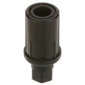 Private Label 1191103 Foot (hex Blk Plst F/1 5/8"od