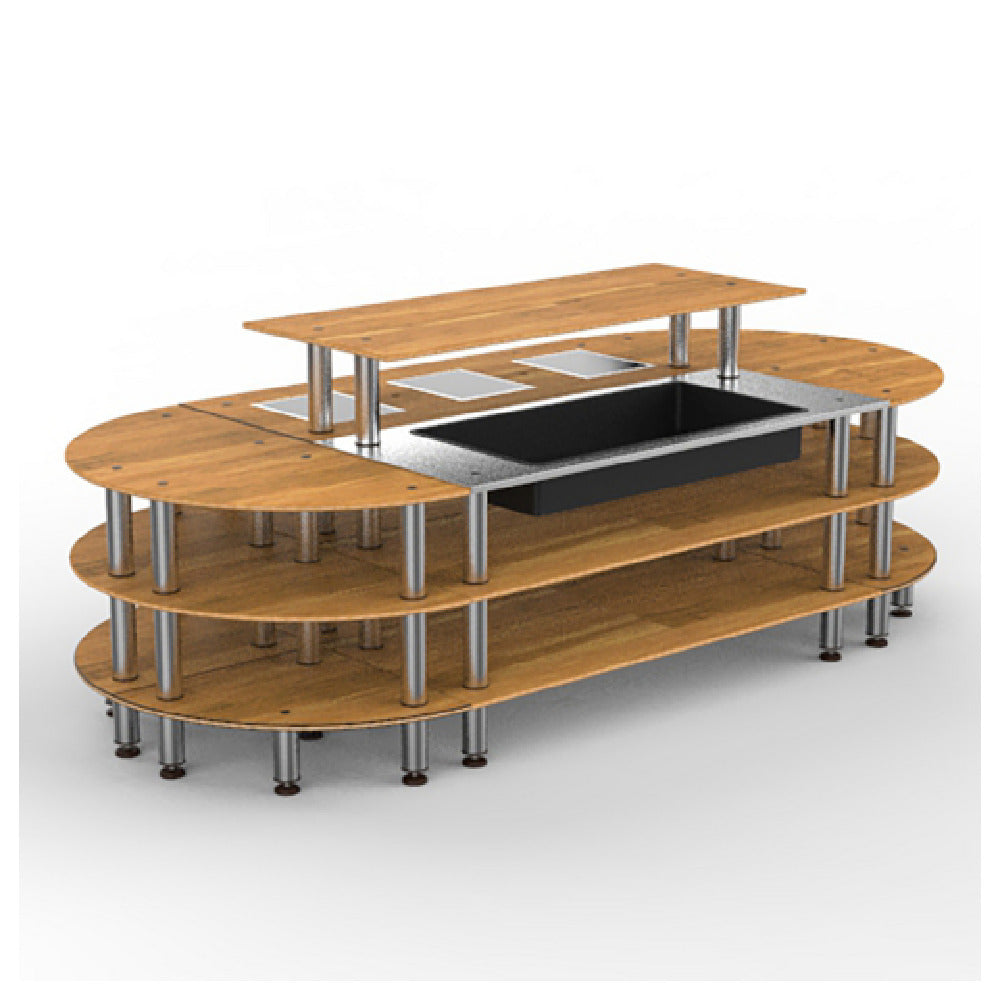 Steelite MGCMLD19BSXF - Market Stand, Modular, Mogogo