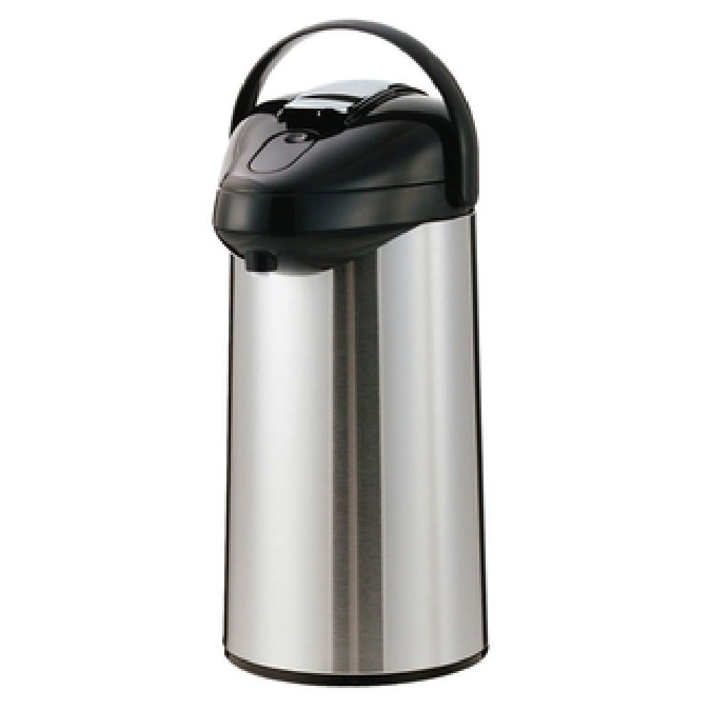 Service Ideas GLAL250 Steelvac™ Premium Airpot 2.5 Liter (84.5 Oz.) 7-1/4" X 9-1/2" X 14-1/4"