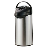 Service Ideas GLAL250 Steelvac™ Premium Airpot 2.5 Liter (84.5 Oz.) 7-1/4" X 9-1/2" X 14-1/4"