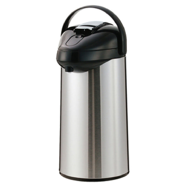 Service Ideas GLAL250 Steelvac™ Premium Airpot 2.5 Liter (84.5 Oz.) 7-1/4" X 9-1/2" X 14-1/4"