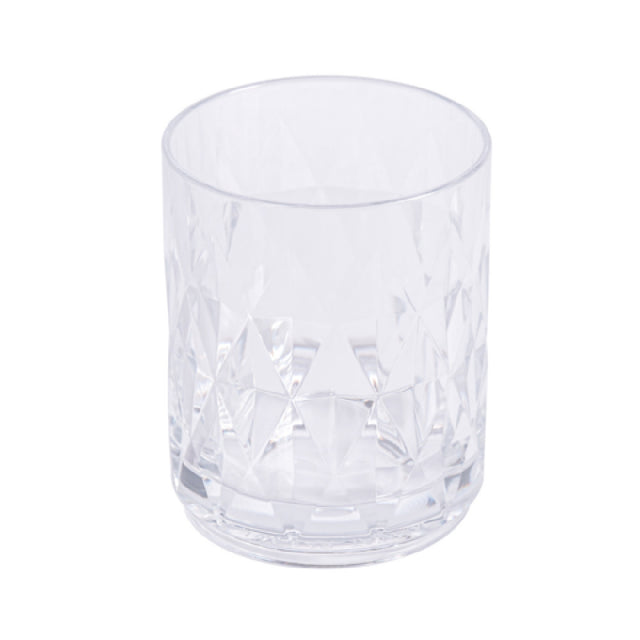 GET Enterprises DM-14R-CL Fitzgerald Double Rocks 14 Oz. (14.75 Oz. Rim-Full) 3.35" Dia. X 4.17"H