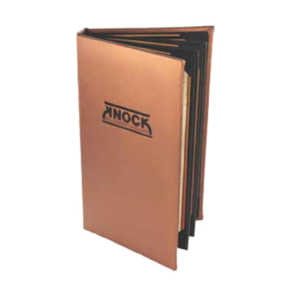 Menu Solutions MAJ130D Menu Cover Holds 8-1/2" X 14" Inserts Triple Panel Continuous With 3 Views