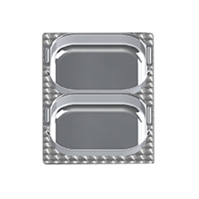 Tablecraft CW1036E3 Hot Food Template 13-1/2" X 21-5/8" (fits Well Size: 11-7/8" X 19-7/8")