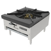 GSW USA AESP1-3R18-24(18)LP 3 Ring Duck Tip Stock Pot Range Counter Top Single Burner