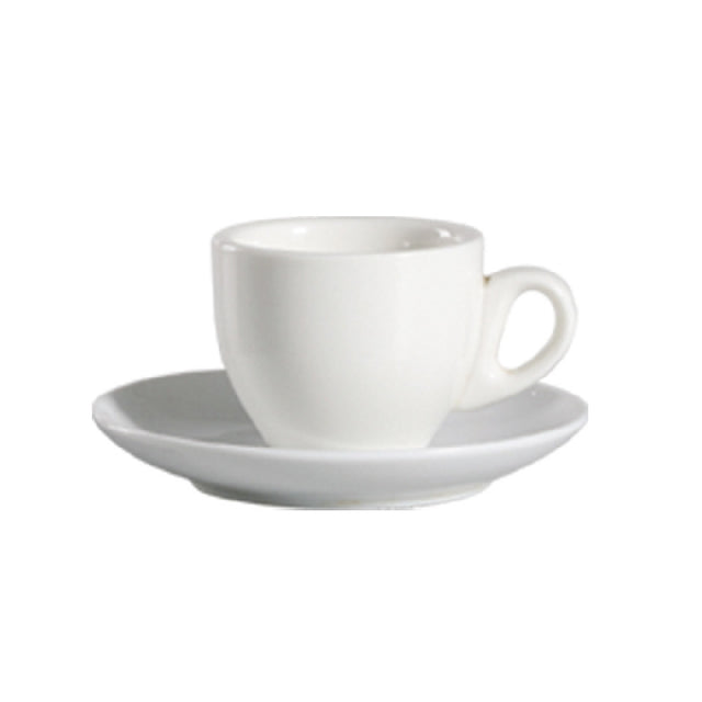 CAC China 101-35 Lincoln Demitasse Cup 3-1/2 Oz. 1-3/8" Dia. X 2-1/4"H