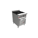 Venancio G24ST-24B_LP Genesis Series Restaurant Range Gas 24"W