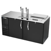 Beverage Air DD68HC-C-B - Direct Draw Dispenser, Club Top, 68"W X 30-3/8"D X 49-5/16"H