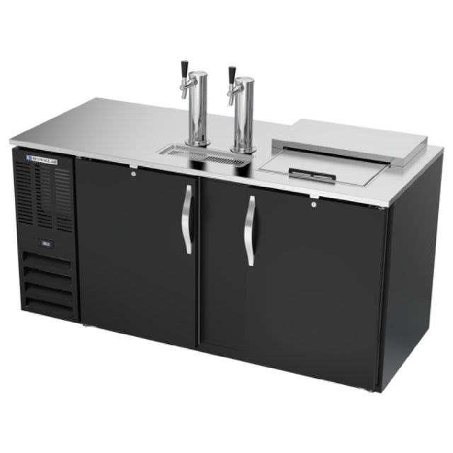 Beverage Air DD68HC-C-B - Direct Draw Dispenser, Club Top, 68"W X 30-3/8"D X 49-5/16"H