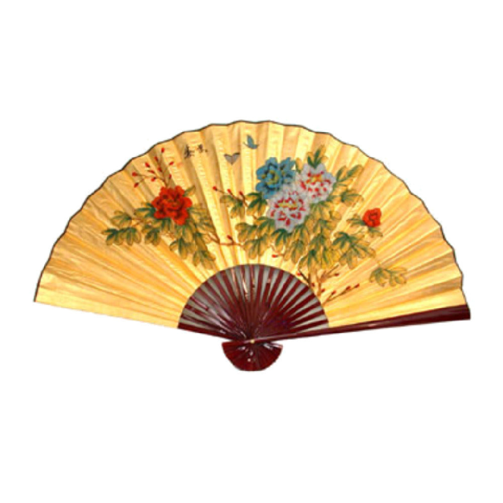 Town 28183 Decorative Wall Fan Butterfly & Flower 36"