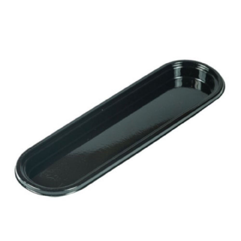 JB Prince RB284 Oval Eclair Tray 5.5 In. (140mm) 100pk Made In Italy