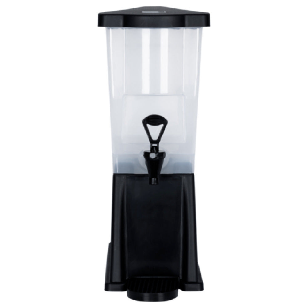 Omcan 81120 (81120) Juice & Beverage Dispenser Single (1) 12 Quart Capacity Rectangular Polypropylene Tank