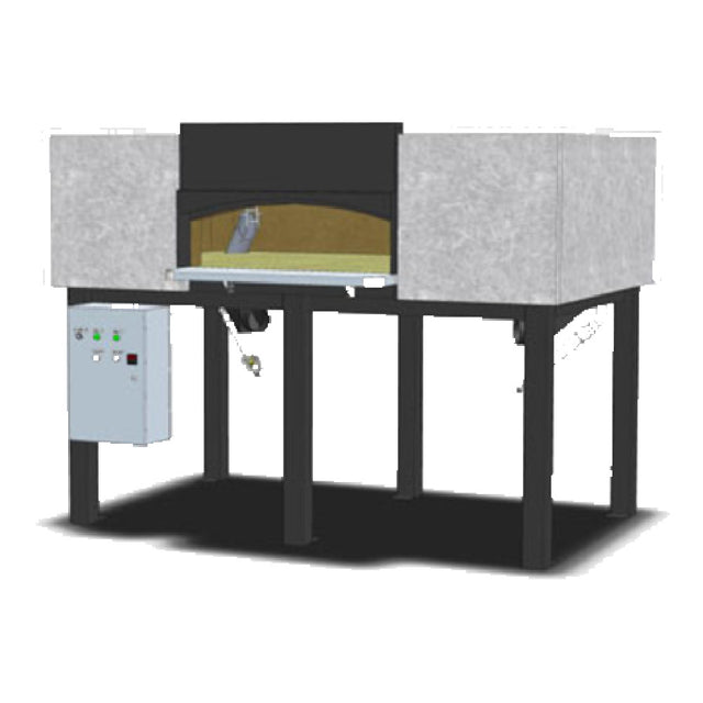 Beech Ovens REC2080FG Full Gas Oven With Radiant Flame Burners Standard Rectangular Stone Hearth Baking Oven