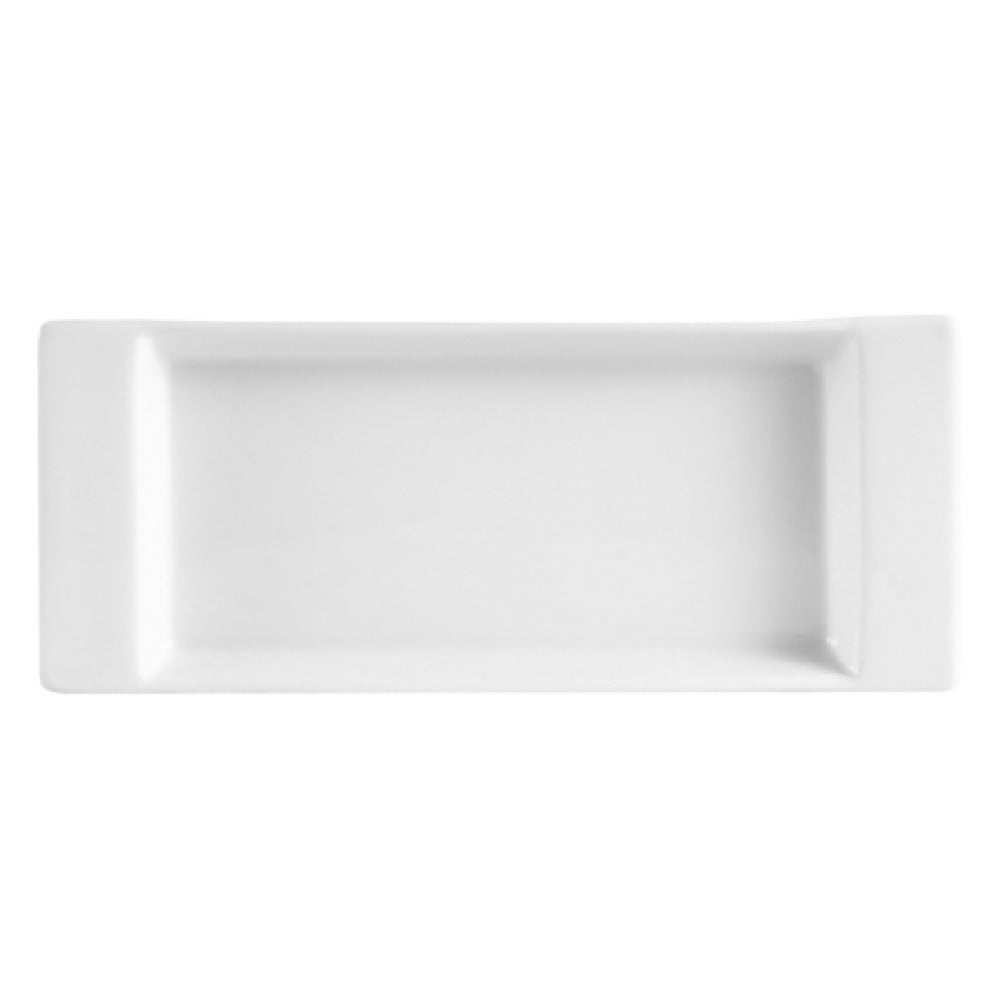 CAC China F-2S Fortune Tray 8-3/4"L X 3-1/2"W X 3/4"H Rectangular