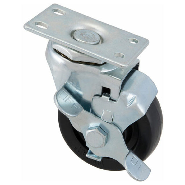 AllPoints 1201020 Caster Plate3"od W/brake Blk