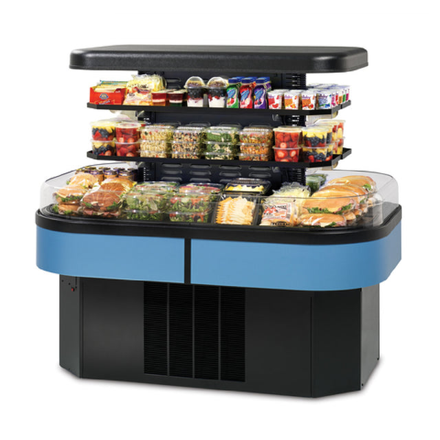 Federal Industries IMSS60SC-2 Specialty Display Island Self-Serve Refrigerated Merchandiser