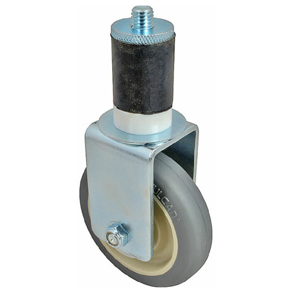 AllPoints 1201074 Caster Stem 4" Rgd Gry