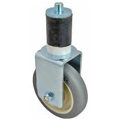 AllPoints 1201074 Caster Stem 4" Rgd Gry