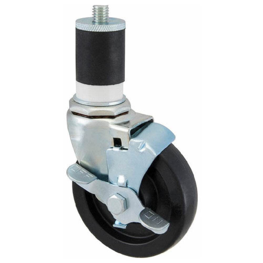AllPoints 1201076 Caster Stem4"od W/brake Black