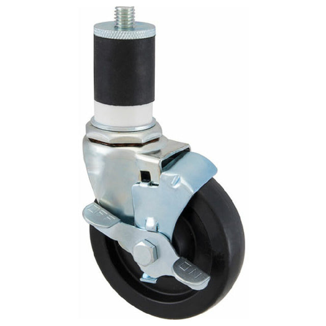 AllPoints 1201076 Caster Stem4"od W/brake Black