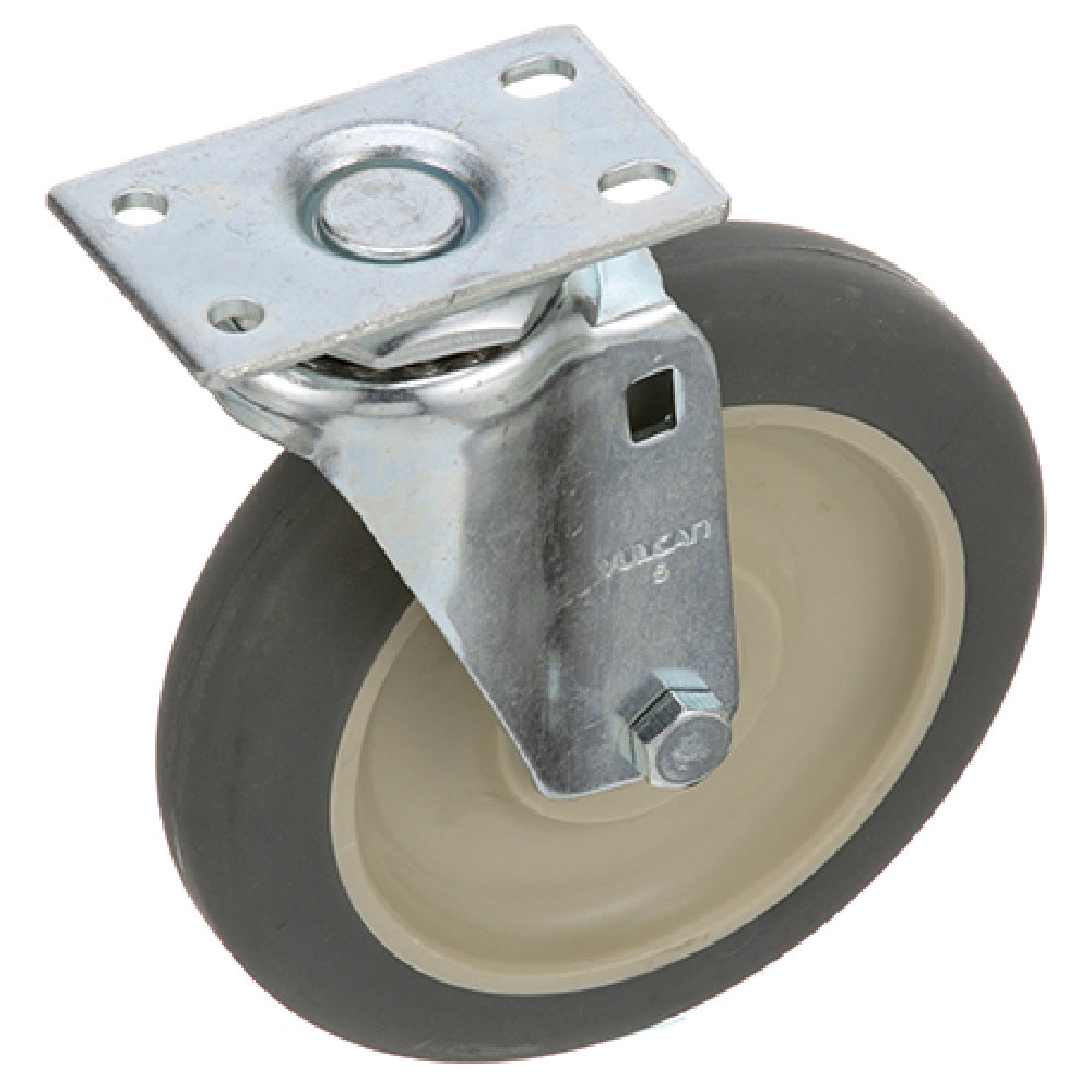 AllPoints 1201097 Caster Plate (5"od Swvl Gray)