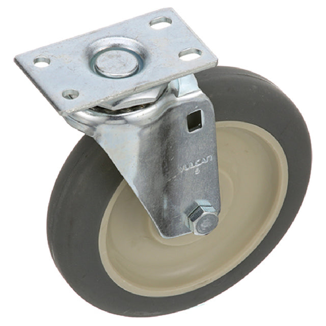 AllPoints 1201097 Caster Plate (5"od Swvl Gray)