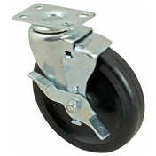 AllPoints 1201108 Caster Plate5"od W/brake Blk