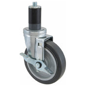 Component Hardware Group C13-2351 Caster Stem 5" W/brk Gry