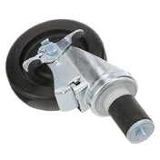 Private Label 1201135 Caster Stem(5"od W/brake Black
