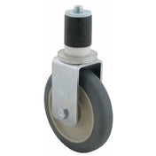 AllPoints 1201146 Caster Stem 5" Rgd Gry