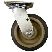 Component Hardware Group C31-3061 Caster Plate 6" W/brk Gry