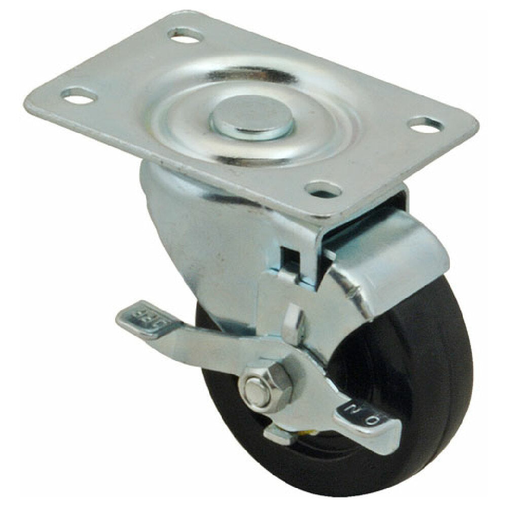 Private Label 1201198 Caster Plate(3"od Swvl W Brake