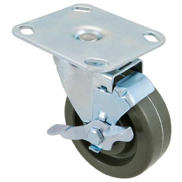 Private Label MVR1201211 Caster Plate4"od Hi Temp W/ Brake