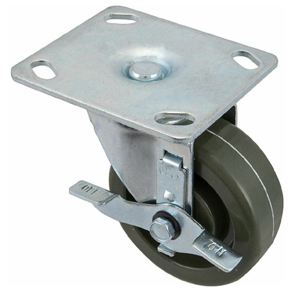 Private Label MVR1201213 Caster Plate4"od Hitemp W/brk