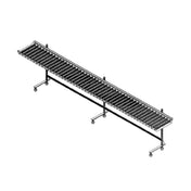 Dinex DXIESRC6 Tray Make-Up Conveyor Cantilever-style PVC Rollers