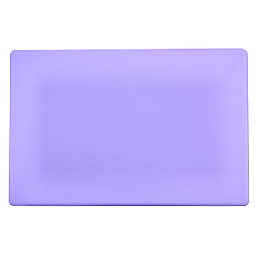 Winco CBPP-1218 Cutting Board 12" X 18" X 1/2" Thick Allergen Free