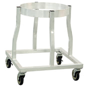 AllPoints 121001 80 Qt Mixing Bowl Dolly 26.75"x26.75"x30.375"