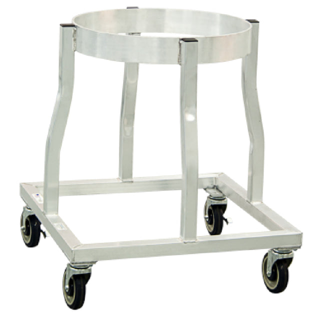 AllPoints 121001 80 Qt Mixing Bowl Dolly 26.75"x26.75"x30.375"