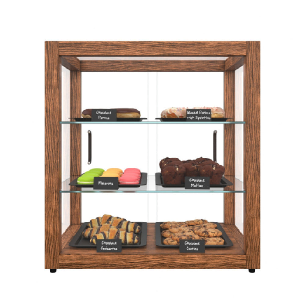 Koolmore KM-BDW-20D - Bakery Display Case, 18"W X 12.5"D X 18.8"H, 2.5 Cu. Ft.