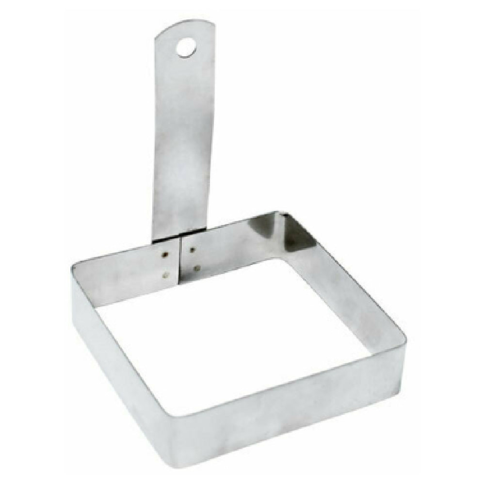 Omcan 80775 4-inch Stainless Steel Square Egg Ring